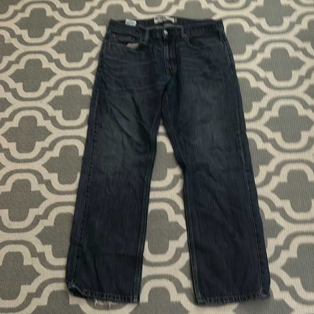 Dark Blue 559 Levis relaxed straight Jeans